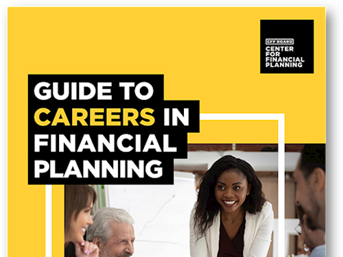 Cover Image for Guide to Careers in Financial Planning